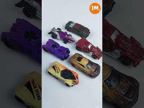 Набір машинок Хот Віл Hot Wheel змінює колір Cold Change 6 шт., видео 1