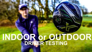 MY NEW DRIVER TOTALLY SHOCKED ME SHOULD INDOOR TESTING BE BANNED