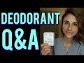 Deodorant Q&A: natural vs aluminum, cancer risk, botox, odor 😓👃