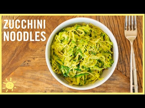 EAT | How to Make Zucchini Noodles 2 Ways!