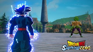 Grand Priest Goku Vs Broly - Dragon Ball Sparking Zero - 4K 60Fps