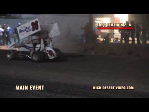 #5 Winged Sprint Flip at Southern NM Speedway