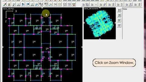 How to list slab R.C.C. Building Design Software 2018