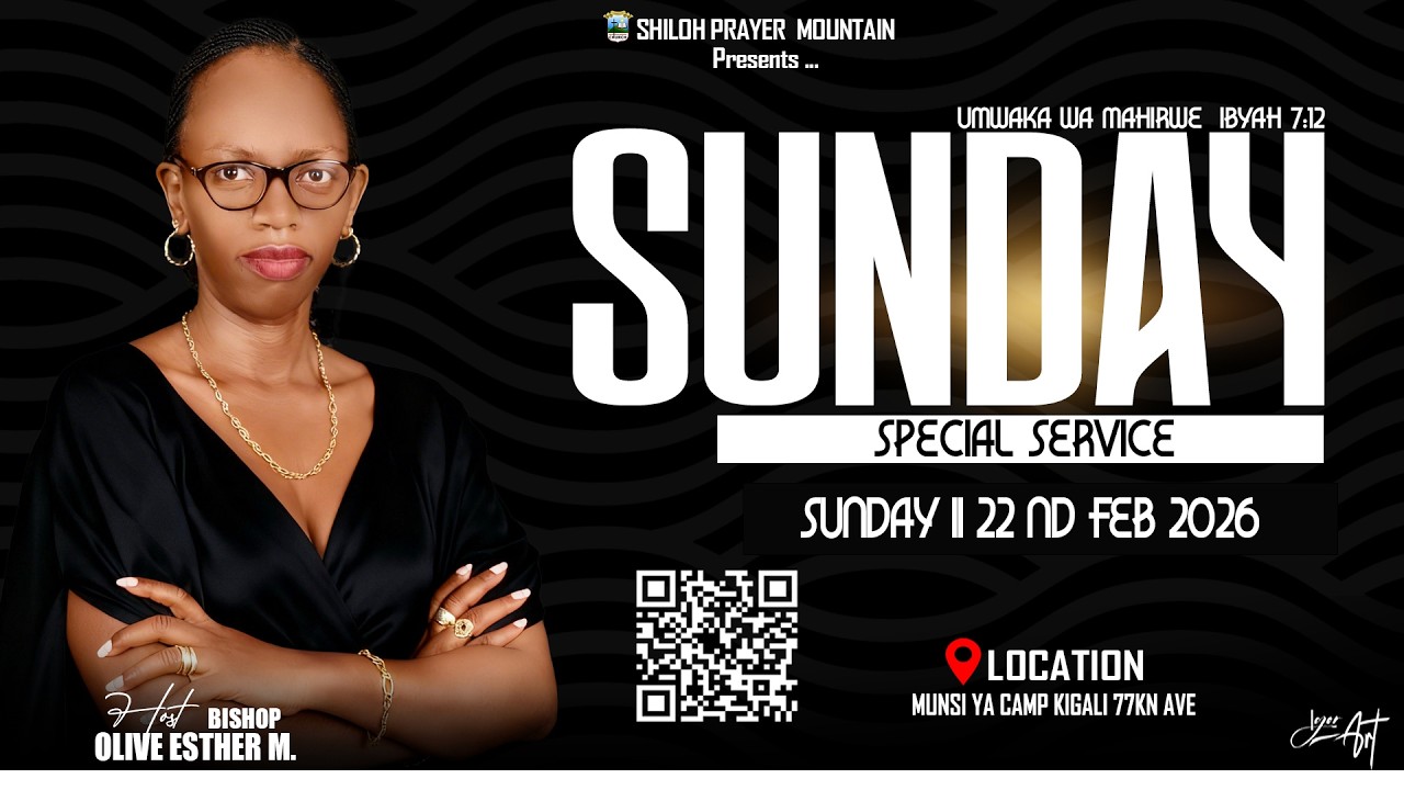 🔴LIVE: ITERANIRO RYA KABIRI HAMWE NA BISHOP OLIVE ESTHER MUREKATETE// 22 -02- 2026