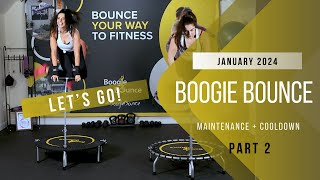 Boogie Bounce Fitness Trampoline Workout - Second Half Pulse Raisers and Cooldown screenshot 5