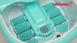 Гидромассажная ванночка для ног Atlanta ATH-6414 (green)