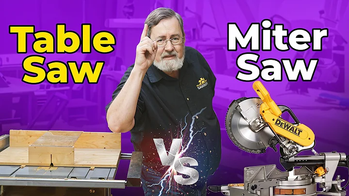 Table Saw VS Miter Saw From 50 Years of Experience