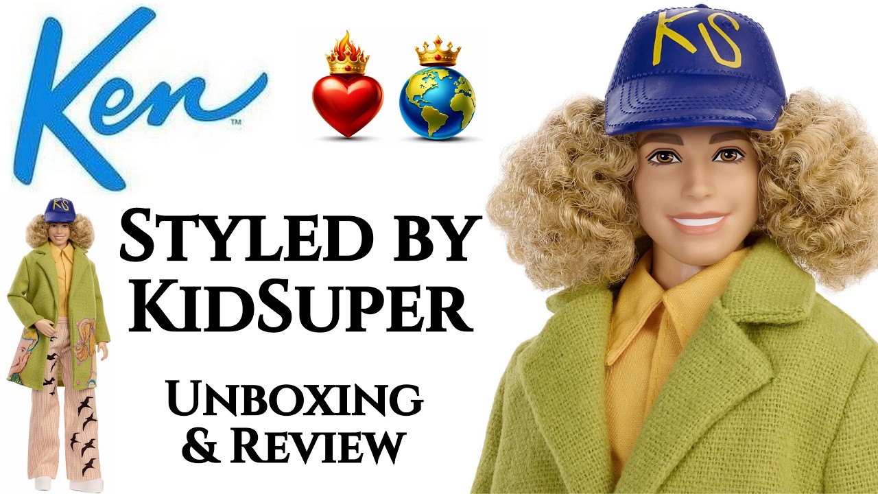 ⚡ Barbie Signature Styled By KidSuper Ken Unboxing & Review | The