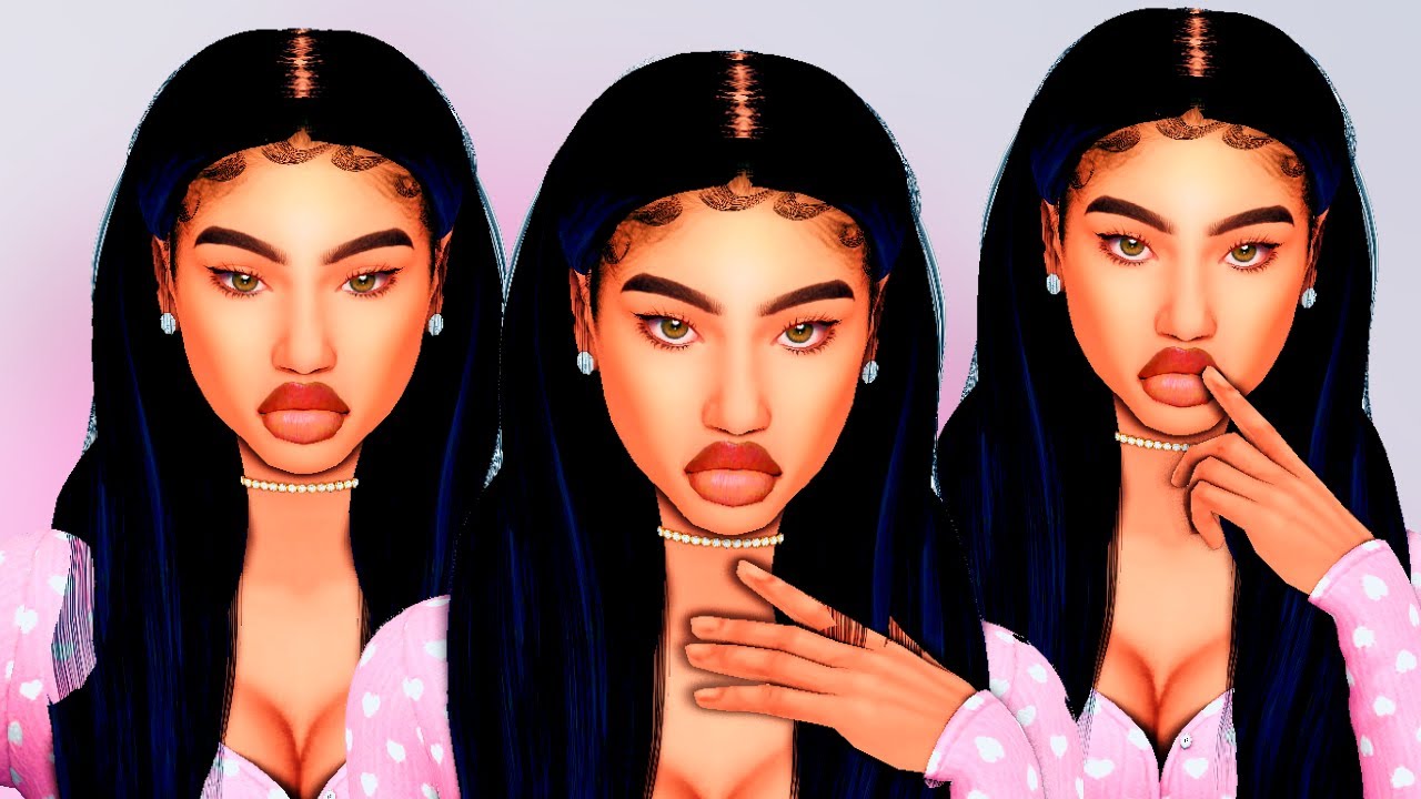 Sims 4 CAS McKenzie Edwards | CC Folder & SIM DOWNLOAD - YouTube