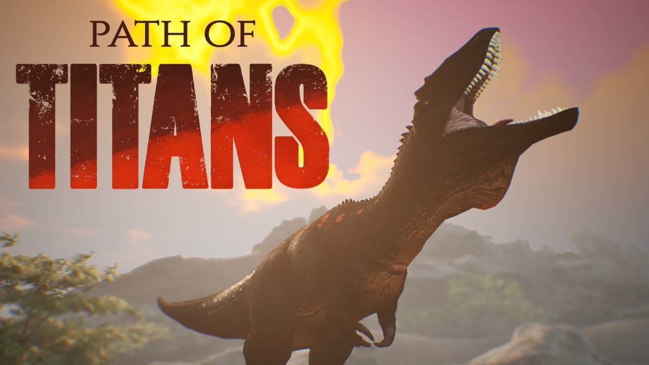 My First Time Playing in a Path of Titans FULL REALISM Server - YouTube