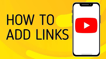 How to Add Links to Your Youtube Channel - Full Guide