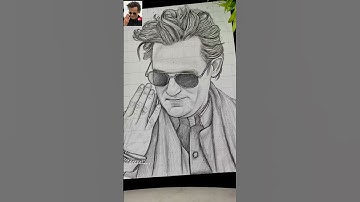 Akshay Khanna Dhurandar Movie Entry 🔥 Drawing ✍️ #shorts #akshaykhanna #dhurandhar #aura #drawing