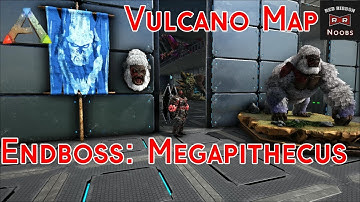 Ark - Vulcano Map - Endboss - Megapithecus (Gamma)