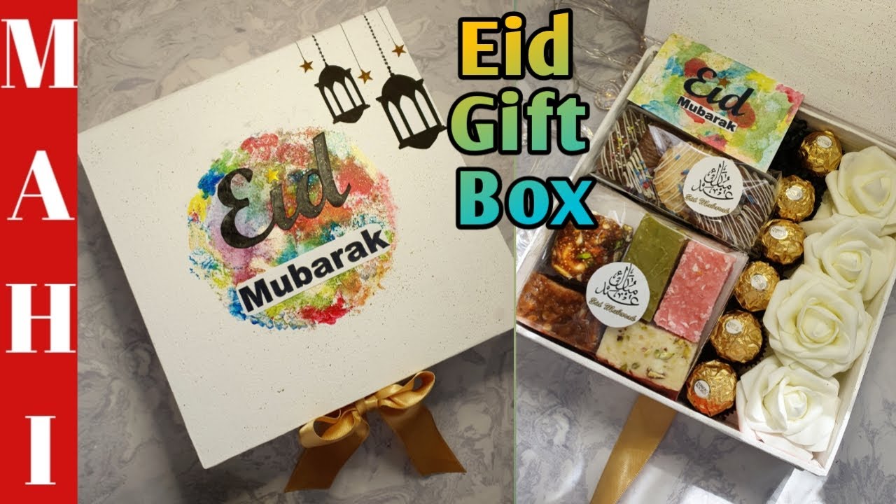 DIY Eid Gift Ideas | Eid Gift Box | Eid Hamper | Eid Decoration Ideas | DIY Gift Box | Eid 2022 - YouTube