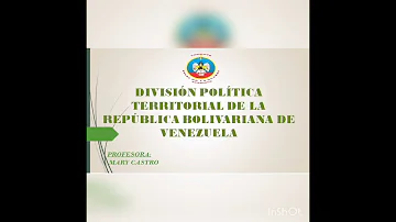 ¿Qué es la división politica territorial de un país?