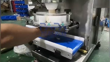 Small table type daifuku forming filling machine Mochi ice cream encrusting machine
