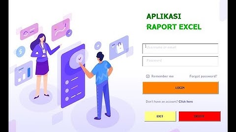 Aplikasi Raport Berbasis Excel