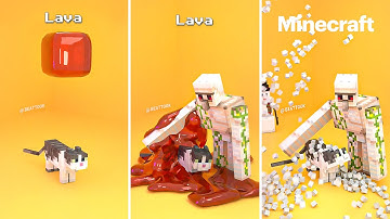 The Most Satisfying Minecraft Fluids Simulations 3 Compilation