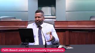 Faith-Based Leaders and Community Organizations