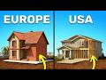 Why US Houses Are Built From Wood (And Europe Uses Brick)