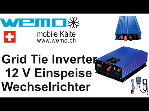 Einspeiseinverter 50 bis 200 Watt Microinverter mit Limiter Grid