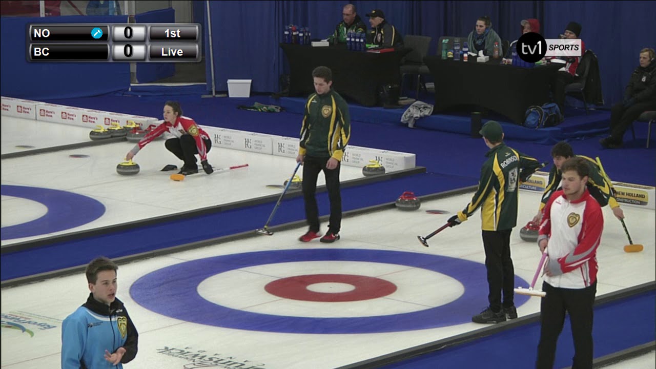 2018 U18 Curling Championship Northern Ontario vs. BC YouTube