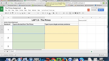 Accessing Google Drive Assignment Through Moodle