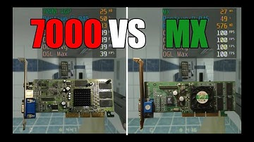 Radeon 7000 (155 MHz) vs GeForce2 MX Test In Six Games (No FPS Drop - Capture Card)