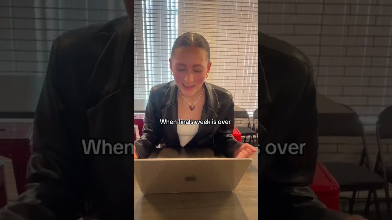 When finals week is over 