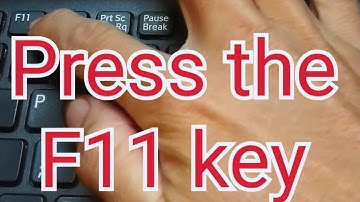 Boot from USB on laptop Sony Vaio E Series VPCEL 15EG