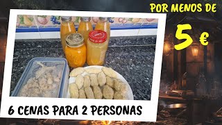 6 Cenas Para 2 Personas Por Menos De 5 Euros