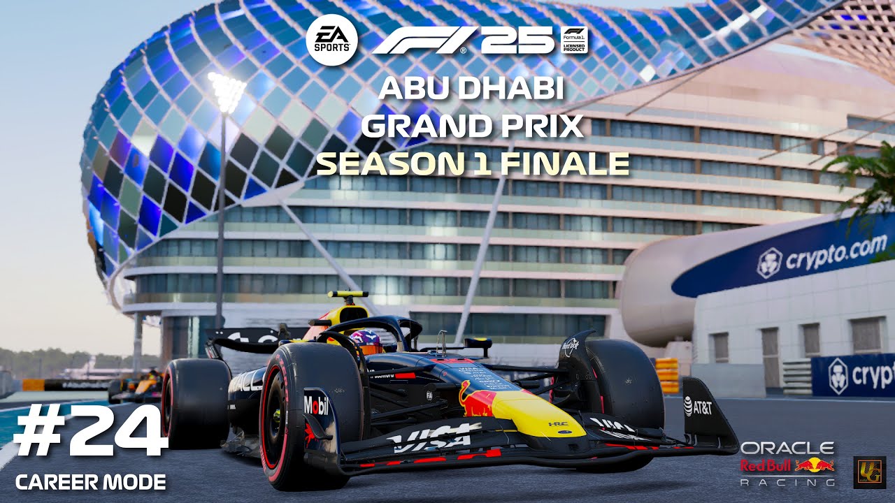 Season Finale ! F1 25 Career #24 | Abu Dhabi Grand Prix 🇦🇪 | Season 1 Last race with Red Bull