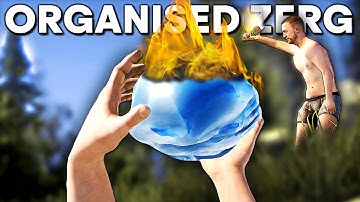 200 IQ ZERG ECO RAIDS a TOXIC NEIGHBOUR - Rust [2/2]