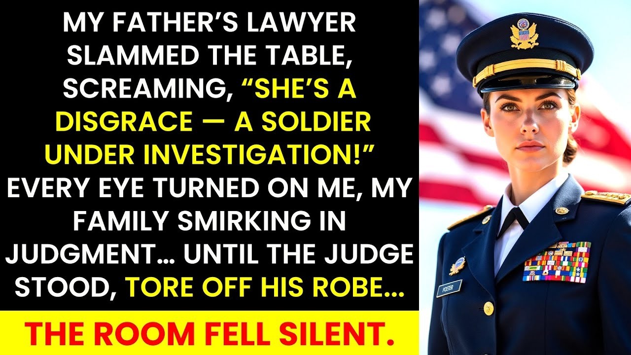 They Called Me a Disgrace — But When the Judge Revealed His Star, the Court Went Silent…