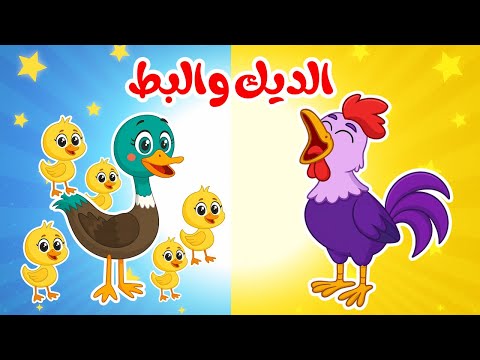 أغنية البطات الخمسة والديك أغاني اطفال قناة بزونة