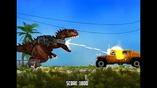 Mexico Rex ,khủng long phá hủy ô tô thành phố , #khunglong screenshot 5