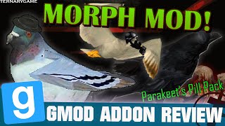 Garry's Mod | Morphing Into Animals | GMod Addon Reviews (parakeet's pill pack)