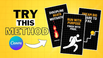 How to create VIRAL Motion Graphic Animations IN CANVA!
