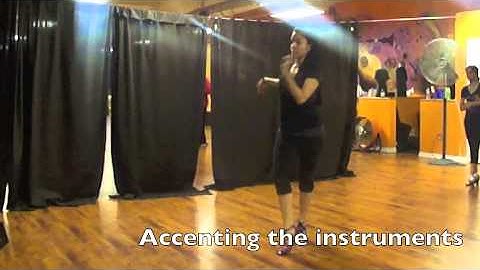 Ladies Salsa Styling Lesson with Liz Becerra - Musicality 08/06/14 - Baila Que Baila Jose El Canario