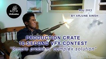 Production Crate 10-second VFX contest May 2021