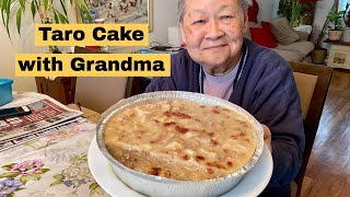 My Grandma's TARO CAKE Homestyle version