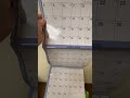 Stay organized with this Erasable wall calendar 24" x 36" 2026 Wall Calendar Dry Erase - Folded Larg