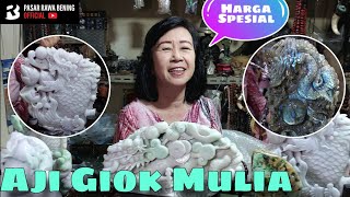 CUMA ADA DI SINI .. !!! Giok Carving dan Unik ( Aji Giok Mulia Rawabening )
