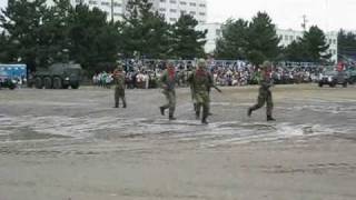 豊川駐屯地58周年創立記念行事閲覧行進