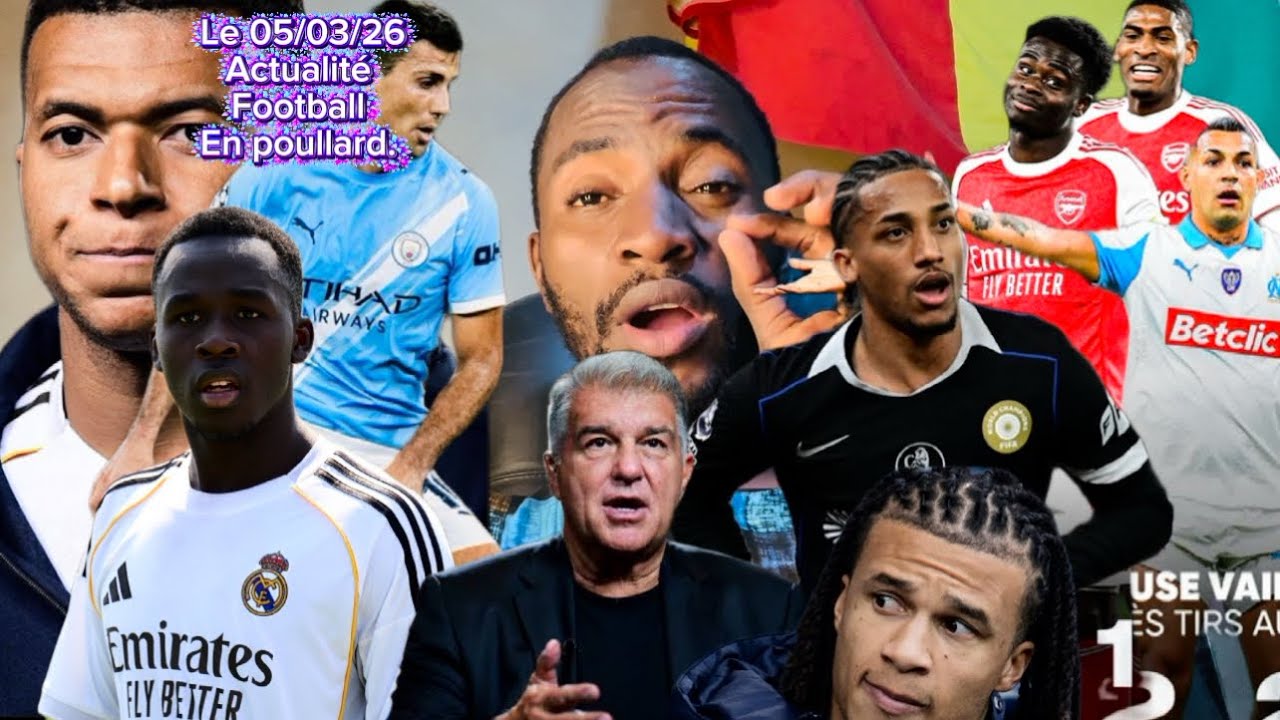 Actualité football en poullard Real Barça PL France Cup Mercato etc. 