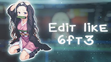 Smooth transitions + S_edgedetect like 6ft3 | AFTER EFFECTS TUTORIAL