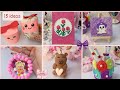 15 DIY CUTE craft ideas | cardboard Craft | Easy paper craft | Clay keychain