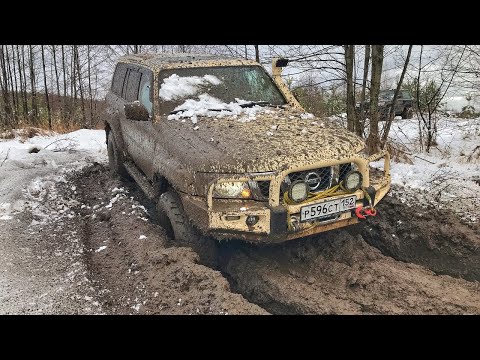 Засадили PATROL на 37 MAXXIS RAZR MT