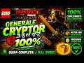 🟡 LEGO Ninjago Movie - Dojo Generale Cryptor 100% Trofeo Maestro delle Macchine - Fabbrica Segreta 🔥