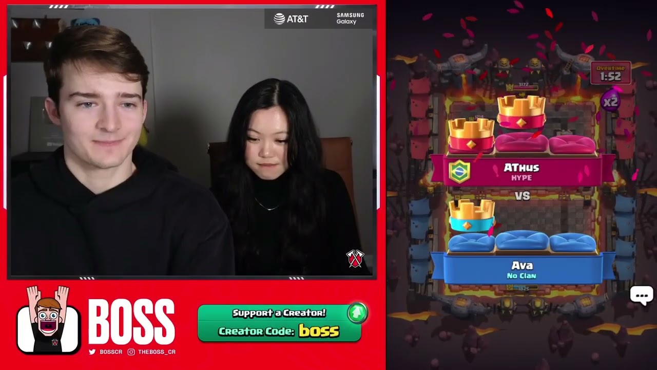 Teaching my Girlfriend how to play Clash Royale